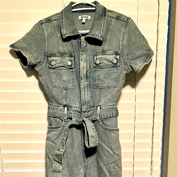Good American Fit For Success Denim Jumpsuit - Picture 1 of 3